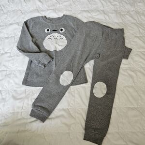 Totoro Toddler Pajamas. Size 110. 3T-4T